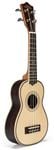 Lanikai SPSTS Solid Spruce Top Soprano Ukulele with Gigbag Front View
